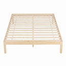 Artiss Bed Frame Double Size Wooden Base Mattress Platform Timber Pine BRUNO-8