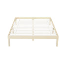 Artiss Bed Frame Double Size Wooden Base Mattress Platform Timber Pine BRUNO-3
