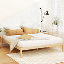 Artiss Bed Frame King Size Wooden Base Mattress Platform Timber Pine BRUNO-7