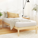 Artiss Bed Frame Single Size Wooden Base Mattress Platform Timber Pine BRUNO-7