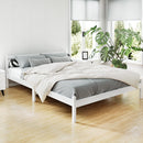 Artiss Bed Frame Queen Size Wooden White SOFIE-2
