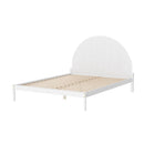 Artiss Bed Frame Queen Size Wooden White DALY-1