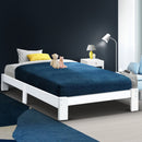 Artiss Bed Frame Single Wooden Bed Base Frame Size JADE Timber Mattress Platform-7