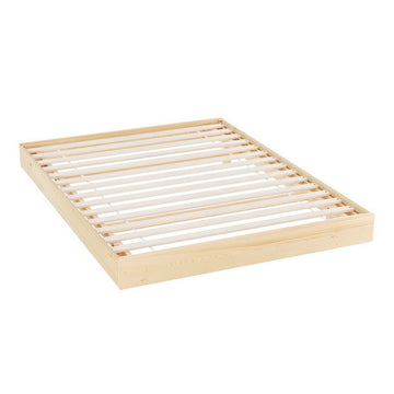Artiss Bed Frame Double Size Floating Wooden Mattress Base Platform Timber ODIN - 0