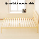Artiss Bed Frame Queen Size Rattan Wooden RITA-5