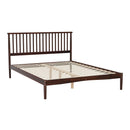 Artiss Bed Frame Queen Size Wooden Base Mattress Platform Timber Walnut VISE-1