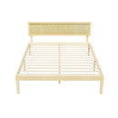 Artiss Bed Frame Double Size Wooden Base Mattress Platform Timber Pine YUMI-3