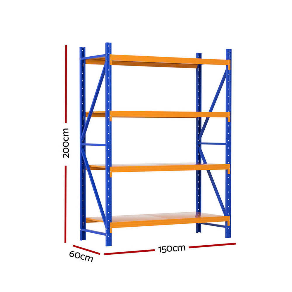 Giantz 2Mx1.5M Warehouse Shelving Garage Rack - 0