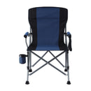 Weisshorn Camping Chair Folding Outdoor Portable Seat Lightweight Beach Picnic Fishing Capacity 120KG Navy Blue-4