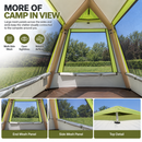 Weisshorn Inflatable Mesh Gazebo Tent, Air-Frame with Extendable Canopy-7