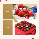 Jingle Jollys Christmas Baubles Storage Cart Roller 125 Dividers-5