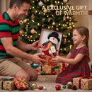 Jingle Jollys Christmas Snowman Ornament 40-56cm Telescopic Tabletop Decoration Doll, Adjustable Length For Tabletop, Window, Mantel, Indoor Holiday Decor-7
