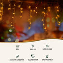32M Christmas Lights Icicle Light 960 LED Warm White Jingle Jollys-4