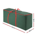 Jingle Jollys Christmas Tree Storage Bag Fits Up to 8ft Tree Xmas Bag Green-3