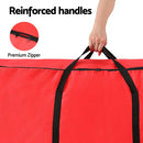 Jingle Jollys Christmas Tree Storage Bag Fits Up to 8ft Tree Xmas Bag Red-6