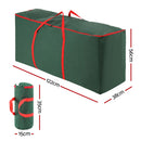 Jingle Jollys Christmas Tree Baubles Storage Bag Set Ornaments Container Box-2