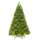Jingle Jollys Christmas Tree 1.8m LED Xmas Tree Decorations 874 Tips-1