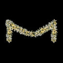 Jingle Jollys 3M Christmas Garland Pre-lit LED Lights Snow Frosted Tips Decor-3
