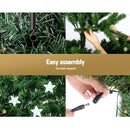 Jingle Jollys 1.5m Christmas Tree Optic Fibre LED Xmas tree Multi Colour-3