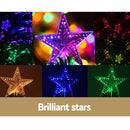 Jingle Jollys 1.8m Christmas Tree Optic Fibre LED Xmas tree Multi Colour-4