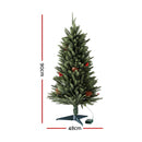 Jingle Jollys Mini Christmas Tree 90cm LED Xmas Tree Party Decorations-2