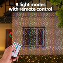 3X6M Christmas Lights Curtain Light 960 LED RGB Remote Jingle Jollys-6
