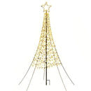 Jingle Jollys Solar Christmas Tree 2.1m 320 LED Net Lights Xmas Trees Decoration-1