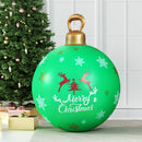 Jingle Jollys Christmas Inflatable Ball Bauble 60cm Outdoor Decoration Green-1
