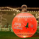 Jingle Jollys Christmas Inflatable Ball 60cm Led Illuminated Xmas Decoration Red-7