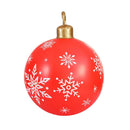 Jingle Jollys Christmas Inflatable Ball Bauble 60cm Outdoor Decoration Red-4