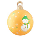 Jingle Jollys Christmas Inflatable Ball 60cm Led Illuminated Snowman Xmas Decor-3