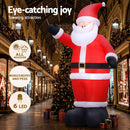 Jingle Jollys Christmas Inflatable Santa 5M Illuminated Decorations-4