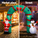 Jingle Jollys Christmas Inflatable Archwary 2.8M Illuminated Decorations-8