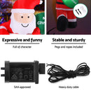 Jingle Jollys Christmas Inflatable Climbing Santa 2.5M Height LED Decorations Illuminated-6
