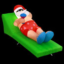 Jingle Jollys Christmas Inflatable Santa Bench 1.8M LED Illuminated Decorations-1