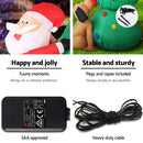Jingle Jollys Christmas Inflatable Santa Tree 1.8M Illuminated Decorations-6