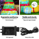 Jingle Jollys Christmas Inflatable Gift Tree 2.2M Height Flashing Light Decorations Illuminated-6