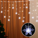 160 LED 6M Christmas Lights Icicle Light Solar Cold Jingle Jollys-7