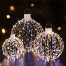 3 PCS Christmas Lights 360 LED Fairy Light Ball Decorations Jingle Jollys-7