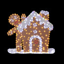 330 LED Christmas Lights Gingerbread Motif Fairy Light Decoration Jingle Jollys-1