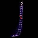 Jingle Jollys 3.5M Christmas Lights 300 LED Ladder Light with Santa Claus Decor-1