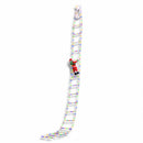 Jingle Jollys 3.5M Christmas Lights 300 LED Ladder Light with Santa Claus Decor-1