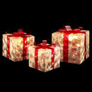 3 PCS Christmas Lights 70 LED Fairy Light Gift Box Jingle Jollys-1