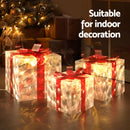 3 PCS Christmas Lights 70 LED Fairy Light Gift Box Jingle Jollys-5