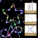 1.7M Christmas Tree 230 LED RGB Motif Lights Jingle Jollys-6