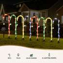 Jingle Jollys 8 PCS Christmas Lights Path Ground Light Garden Decorations 72 LED-4