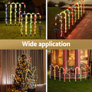 Jingle Jollys 8 PCS Christmas Lights Path Ground Light Garden Decorations 72 LED-5