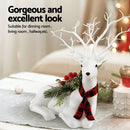 Jingle Jollys Christmas Reindeer 32cm Glitter Deer Ornaments Party Decorations-4