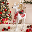 Jingle Jollys Christmas Reindeer 45cm Glitter Deer Ornaments Party Decorations-7