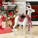 Jingle Jollys Christmas Reindeer 45cm Glitter Deer Ornaments Party Decorations-4